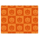 Seamless Halloween Pattern With Smiling Pumpkin 20240926 161520 0000 Two Sides Premium Plush Fleece Blanket (Baby Size)