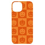 Seamless Halloween Pattern With Smiling Pumpkin 20240926 161520 0000 iPhone 14 Black UV Print Case