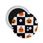 Seamless Halloween Pattern With Smiling Pumpkin 20240926 161714 0000 2.25  Magnets