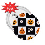 Seamless Halloween Pattern With Smiling Pumpkin 20240926 161714 0000 2.25  Buttons (10 pack) 