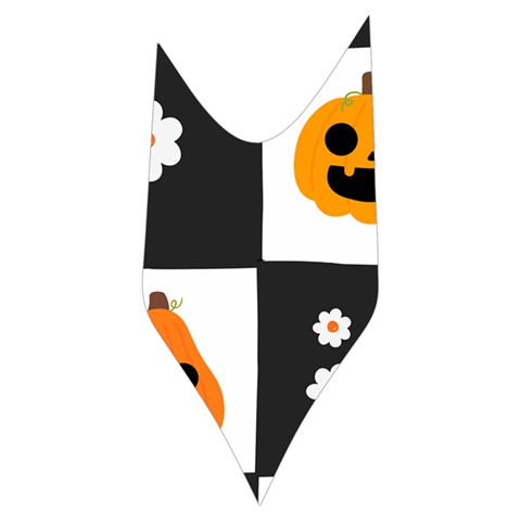 Seamless Halloween Pattern With Smiling Pumpkin 20240926 161714 0000 Women s Long Sleeve Raglan T Side Left