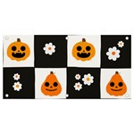 Seamless Halloween Pattern With Smiling Pumpkin 20240926 161714 0000 Banner and Sign 4  x 2 