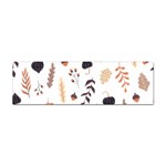 Autumn Seamless Leaves Pattern  Sticker (Bumper)