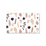 Autumn Seamless Leaves Pattern  Sticker Rectangular (100 pack)