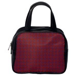 Brown Red Dot Pattern Classic Handbag (One Side)