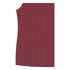 Brown Red Dot Pattern Women s Button Up Vest from ArtsNow.com Front Right