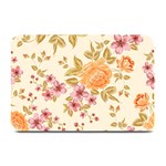 Peony Flower Pattern Background Plate Mats