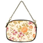 Peony Flower Pattern Background Chain Purse (One Side)