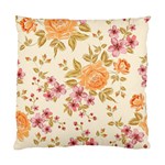 Peony Flower Pattern Background Standard Cushion Case (One Side)