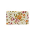 Peony Flower Pattern Background Cosmetic Bag (Small)