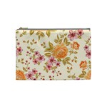 Peony Flower Pattern Background Cosmetic Bag (Medium)