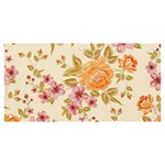 Peony Flower Pattern Background Banner and Sign 6  x 3 