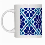 Illustration Of Ukrainian Folk Seamless Pattern Ornament Ethnic Ornament White Mug