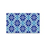 Illustration Of Ukrainian Folk Seamless Pattern Ornament Ethnic Ornament Sticker (Rectangular)