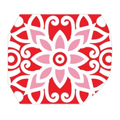 A Red And White Pattern With A Flower On It Belt Pouch Bag (Small) from ArtsNow.com Tape