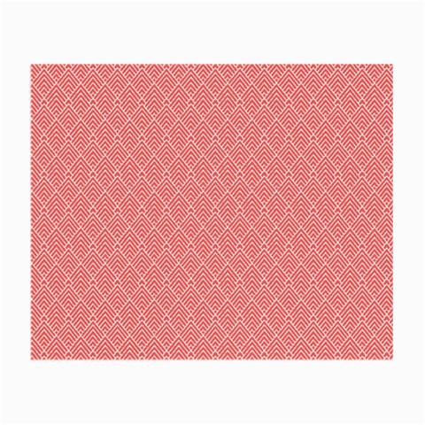 A Red And White Background With A Pattern Small Glasses Cloth from ArtsNow.com Front