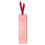 A Red And White Background With A Pattern Small Book Marks