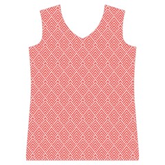 A Red And White Background With A Pattern Women s Basketball Tank Top from ArtsNow.com Front