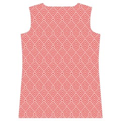 A Red And White Background With A Pattern Women s Basketball Tank Top from ArtsNow.com Back