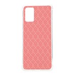 A Red And White Background With A Pattern Samsung Galaxy S20 Plus 6.7 Inch TPU UV Case