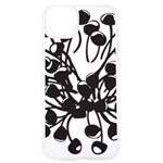 A Black And White Picture Of A Bunch Of Flowers iPhone 15 Pro TPU UV Print Case