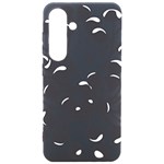 A Black And White Picture Of A Bunch Of Flowers Samsung Galaxy S24 6.2 Inch Black TPU UV Case