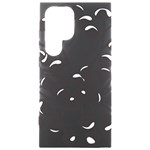 A Black And White Picture Of A Bunch Of Flowers Samsung Galaxy S24 Ultra 6.9 Inch Black TPU UV Case