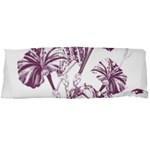 A Drawing Of A Plant With Purple Flowers Body Pillow Case Dakimakura (Two Sides)