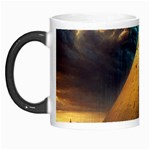 Mystic Blue Pyramid Art Morph Mug