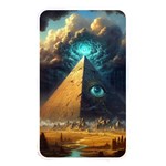 Mystic Blue Pyramid Art Memory Card Reader (Rectangular)