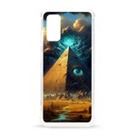 Mystic Blue Pyramid Art Samsung Galaxy S20 6.2 Inch TPU UV Case