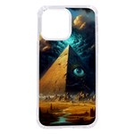 Mystic Blue Pyramid Art iPhone 14 Pro Max TPU UV Print Case