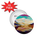 Vibrant Sunset Over Serene Lake 1.75  Buttons (10 pack)