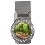 Peaceful Green Forest Walk Money Clips (CZ) 