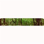 Peaceful Green Forest Walk Small Bar Mat