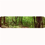 Peaceful Green Forest Walk Large Bar Mat