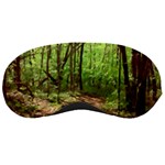 Peaceful Green Forest Walk Sleep Mask