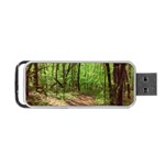 Peaceful Green Forest Walk Portable USB Flash (Two Sides)