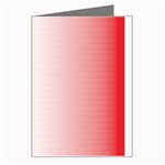 A Red And White Background With Small White Dots Greeting Card