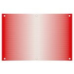 A Red And White Background With Small White Dots Banner and Sign 6  x 4 