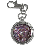 Abstract Molecular Space Art Key Chain Watches