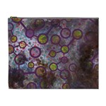 Abstract Molecular Space Art Cosmetic Bag (XL)