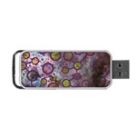 Abstract Molecular Space Art Portable USB Flash (Two Sides)