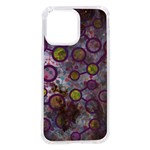 Abstract Molecular Space Art iPhone 14 Pro Max TPU UV Print Case