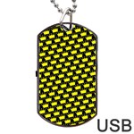 Royalty Inspired Crown Pattern Dog Tag USB Flash (One Side)