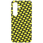 Royalty Inspired Crown Pattern Samsung Galaxy S24 6.2 Inch Black TPU UV Case