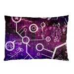 Cosmic Network Geometric Art Pillow Case