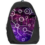 Cosmic Network Geometric Art Backpack Bag