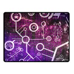 Cosmic Network Geometric Art Two Sides Fleece Blanket (Small)