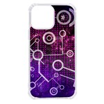 Cosmic Network Geometric Art iPhone 13 Pro Max TPU UV Print Case